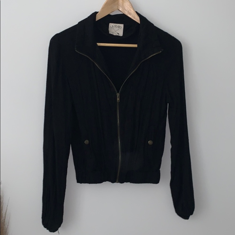 LA Hearts Zip-Up Jacket